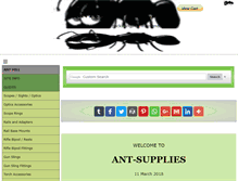 Tablet Screenshot of ant-supplies.co.uk